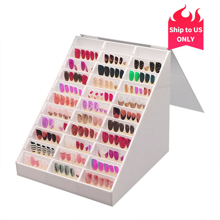 Spiral Nail Art Display Tips Stand With Color Card Rack Perfect For Manicure  And Nails Art Training From Huan07, $20.91 | DHgate.Com